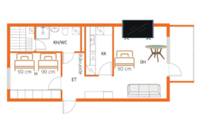 Kalustetut asunnot Joensuussa – Niinivaara Apartments