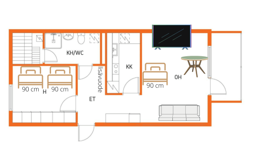 Kalustetut asunnot Joensuussa – Niinivaara Apartments
